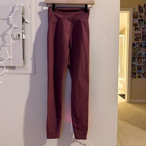 Alphalete Women's Amplify “Bordeaux” Leggings